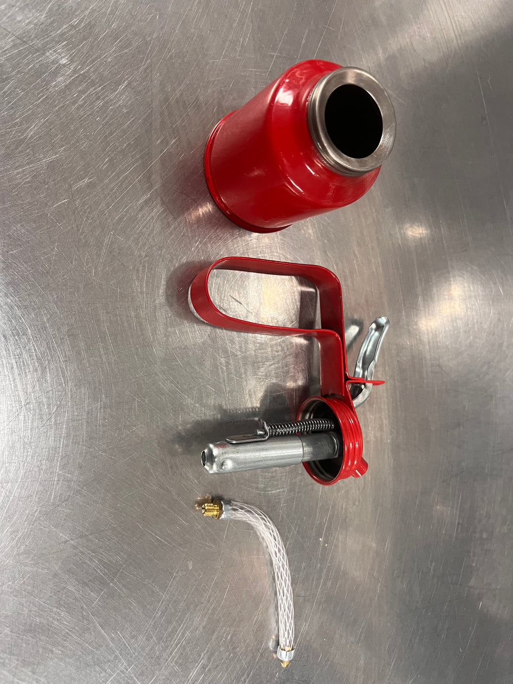 The FOUNDRY 
Seasoning Oiler – Flexible Spout Edition