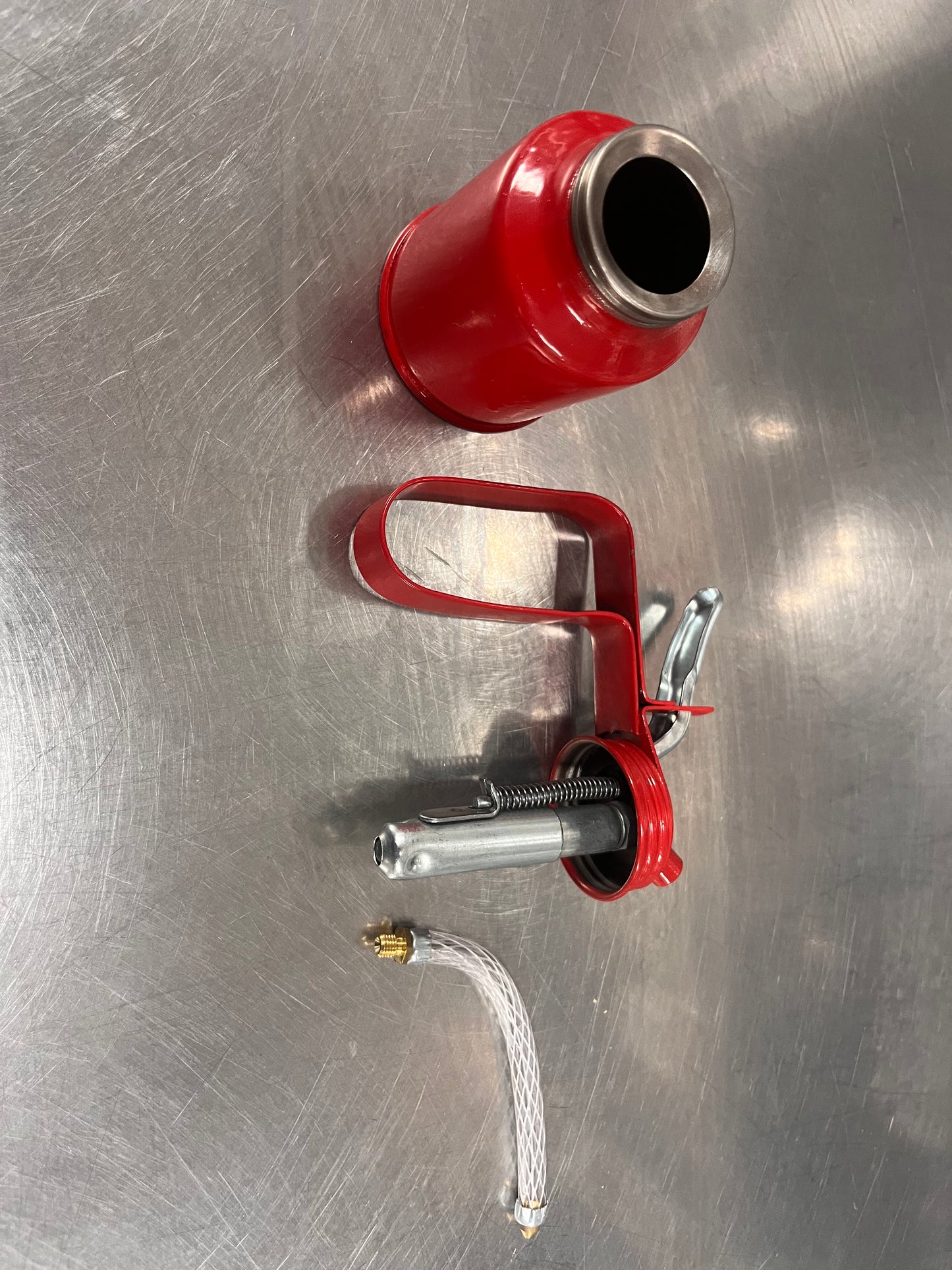 The FOUNDRY 
Seasoning Oiler – Flexible Spout Edition