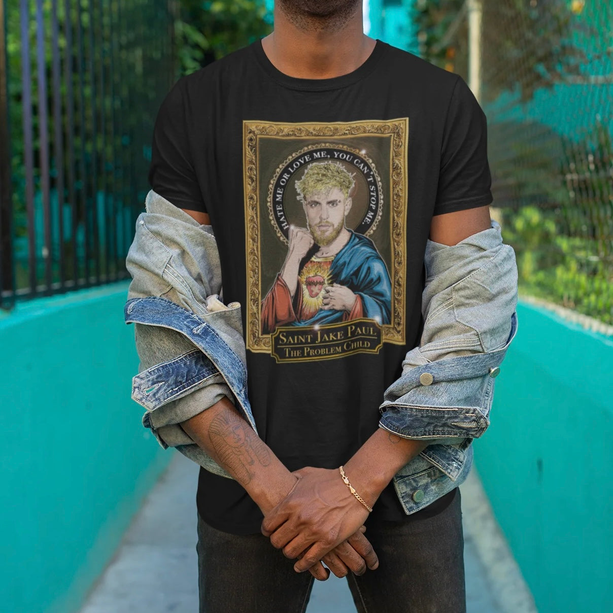 Saint Jake Paul The Problem Child T-Shirt Cleaverandblade.com