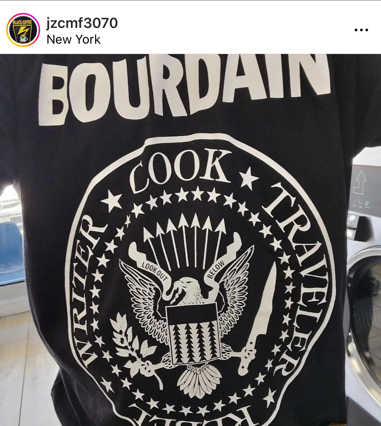 Bourdain T-Shirt Cleaverandblade.com