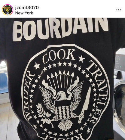 Bourdain T-Shirt Cleaverandblade.com