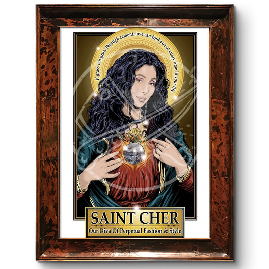 Saint Cher Poster Cleaverandblade.com