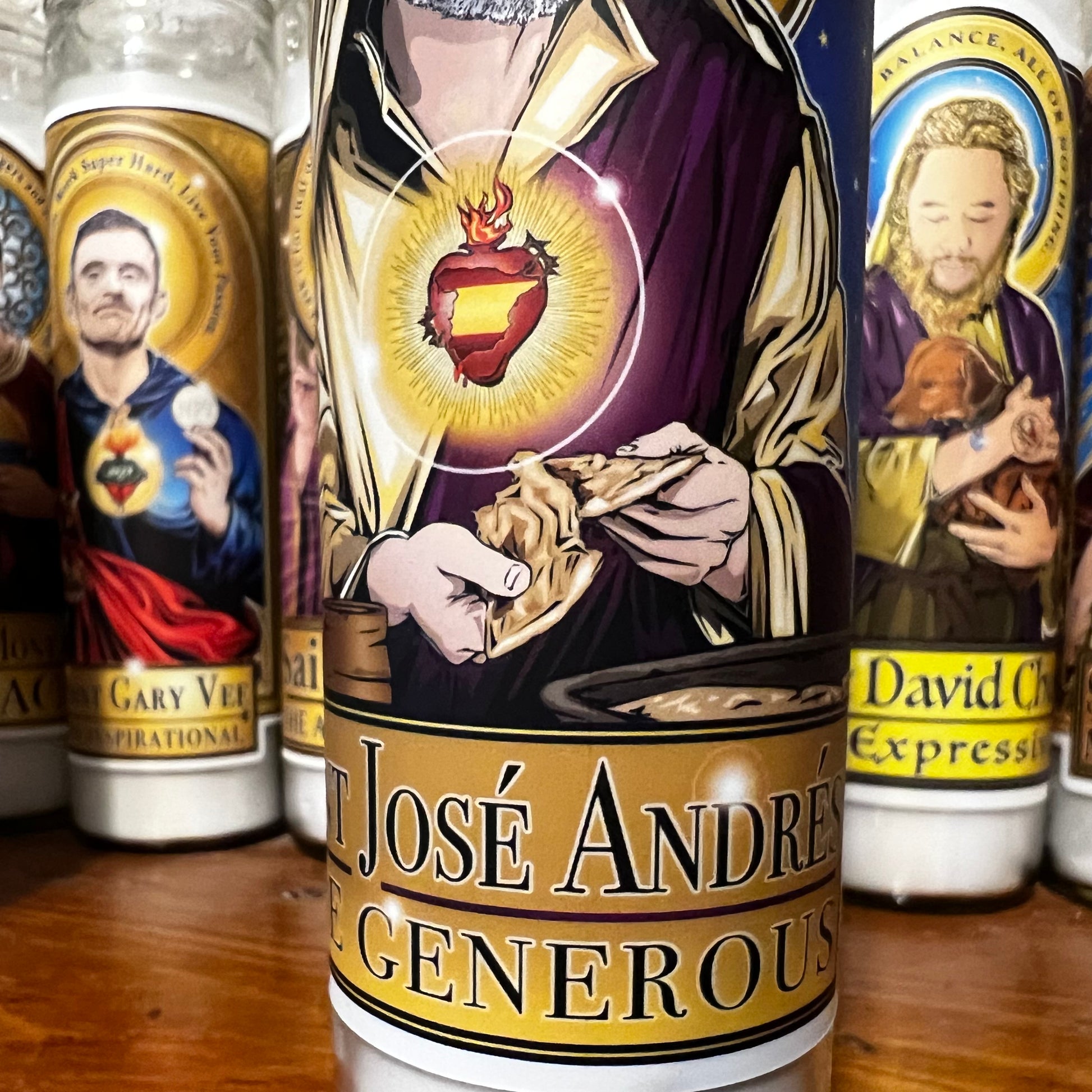 Saint Jose Andres The Generous Candle Cleaverandblade.com