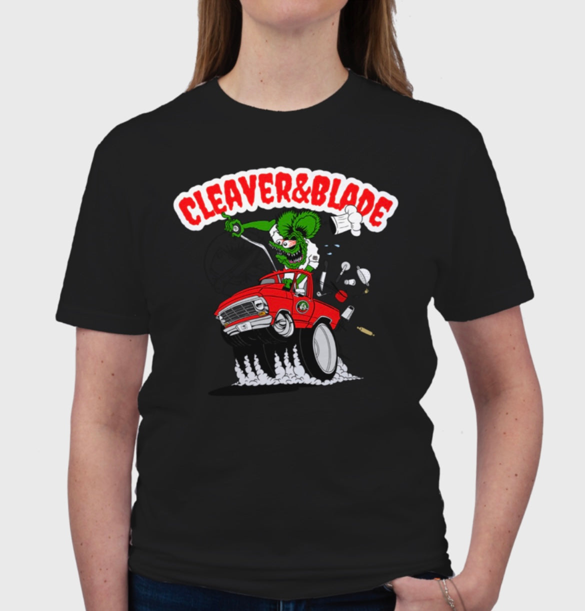 Cleaver Blade Rat Fink T-Shirt