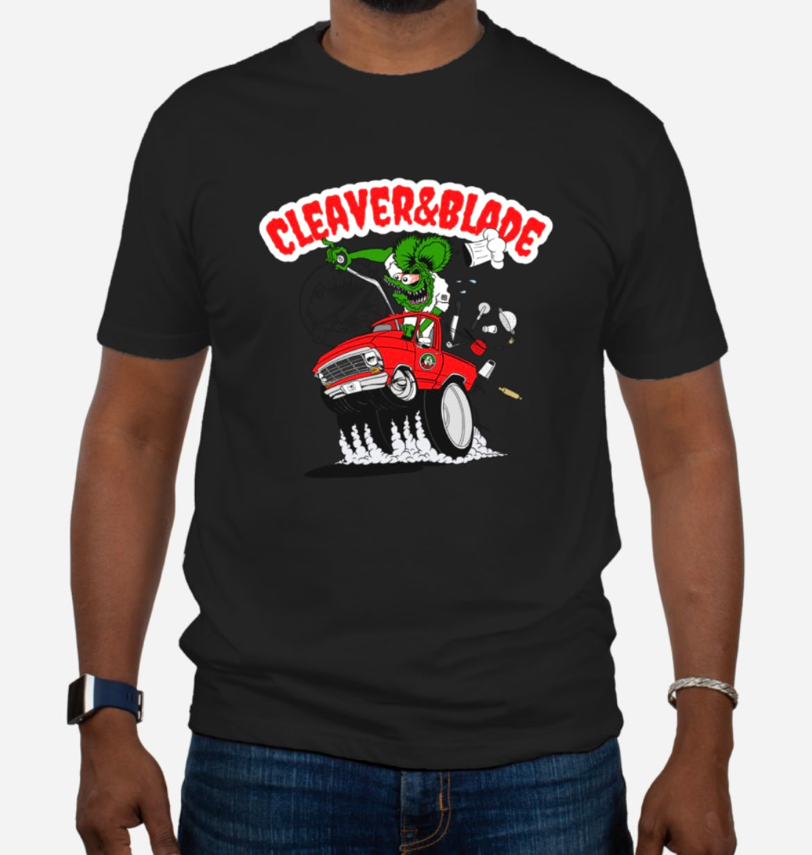 Cleaver Blade Rat Fink T-Shirt