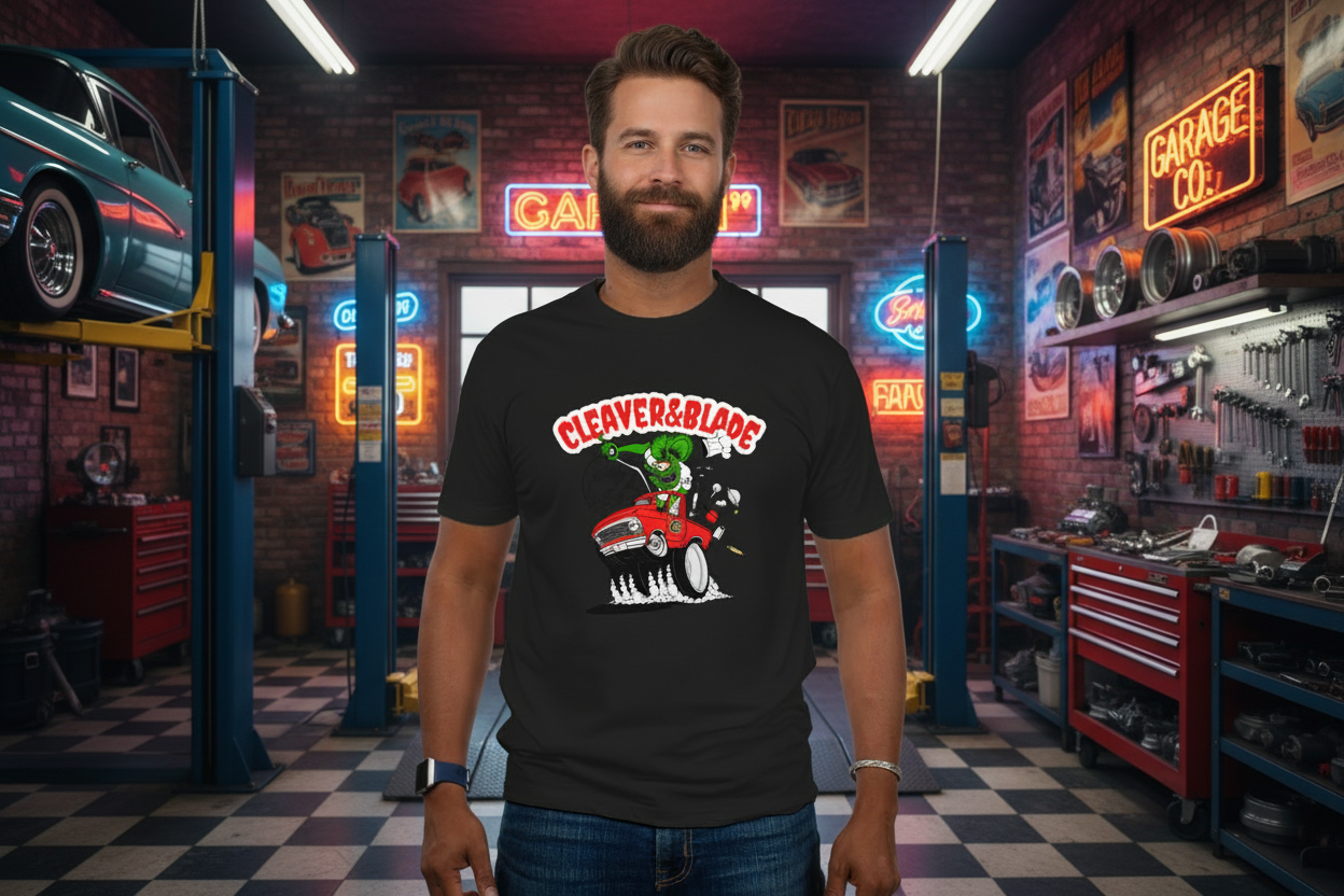 Cleaver Blade Rat Fink T-Shirt