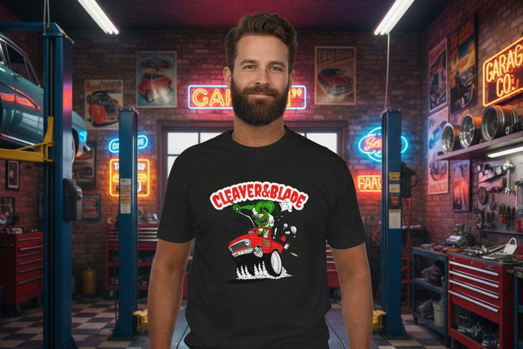 Cleaver Blade Rat Fink T-Shirt