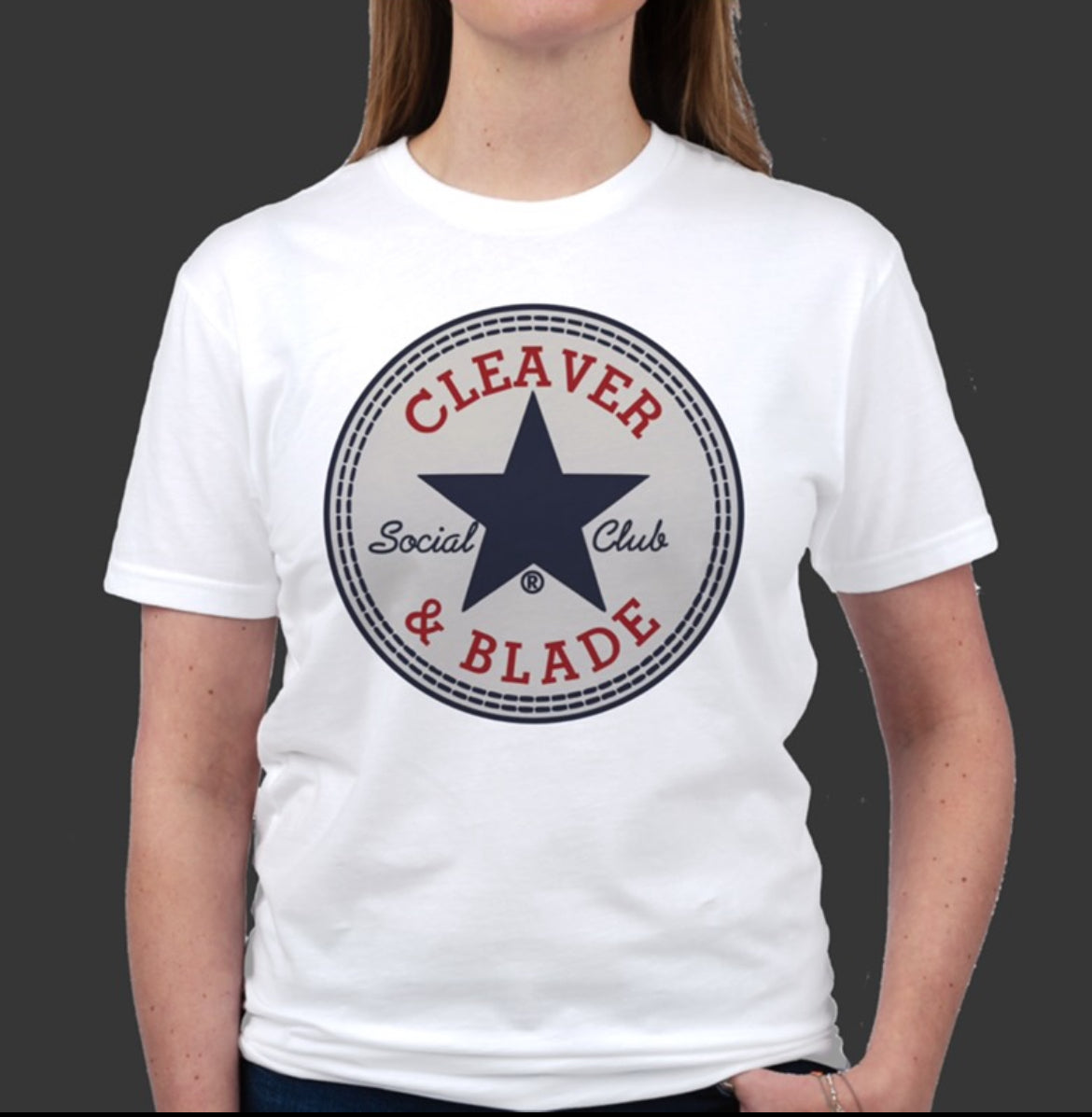 Cleaver & Blade™ Social Club T-Shirt Navy Star