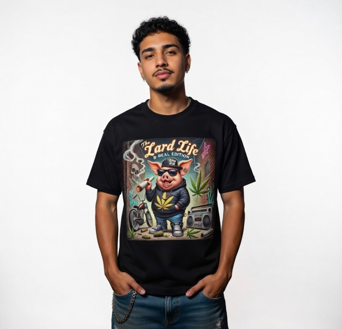 Cleaver & Blade™ Pig B-Reel Lard Life T-Shirt