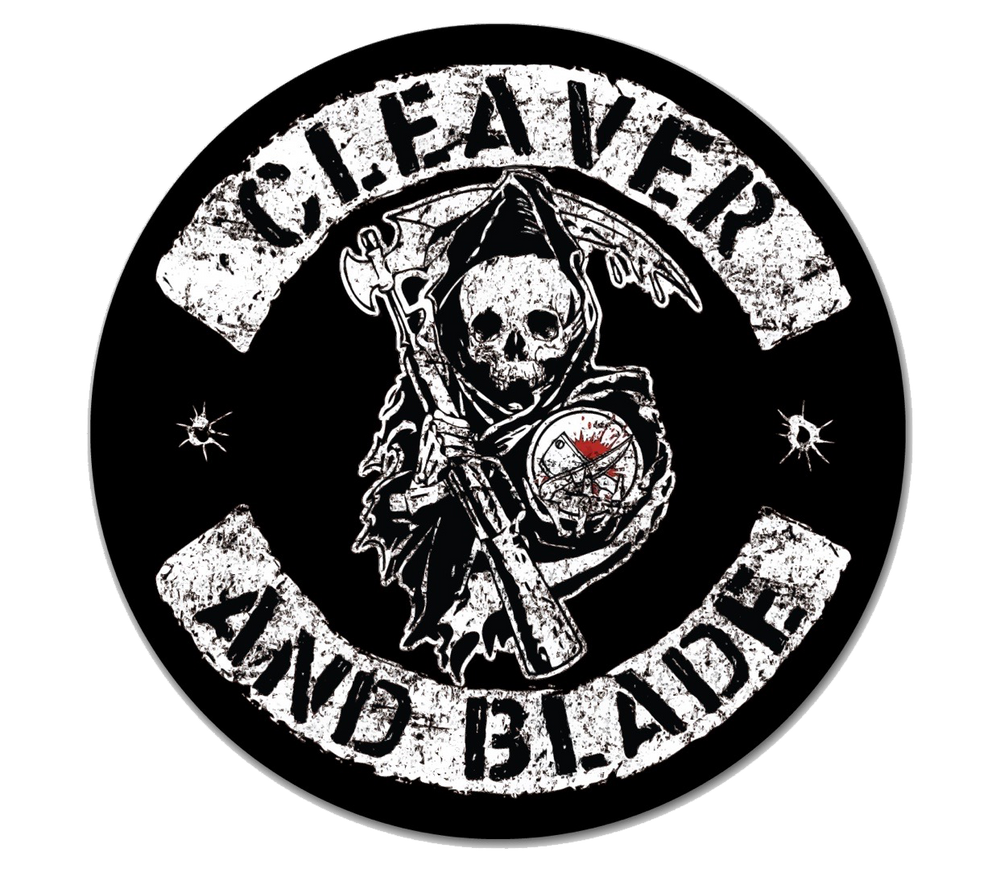 Chef’s 6-Pack Sticker Bundle | 7 Premium Vinyl Kitchen Stickers | Cleaver & Blade