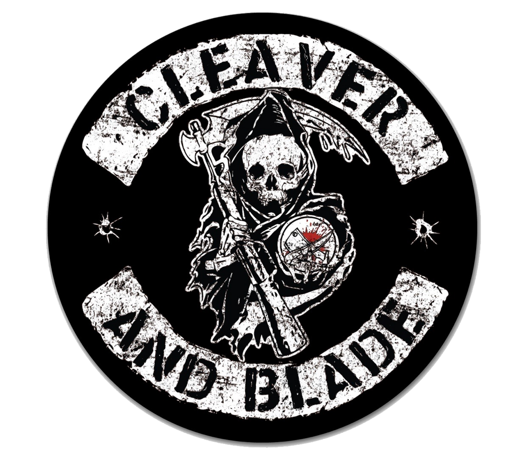 Chef’s 6-Pack Sticker Bundle | 7 Premium Vinyl Kitchen Stickers | Cleaver & Blade