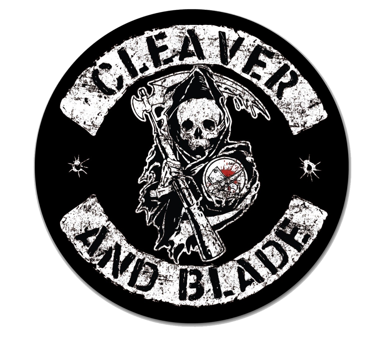 Chef’s 6-Pack Sticker Bundle | 7 Premium Vinyl Kitchen Stickers | Cleaver & Blade