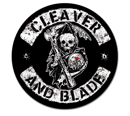 Chef’s 6-Pack Sticker Bundle | 7 Premium Vinyl Kitchen Stickers | Cleaver & Blade
