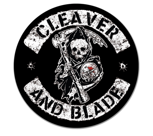 Chef’s 6-Pack Sticker Bundle | 7 Premium Vinyl Kitchen Stickers | Cleaver & Blade
