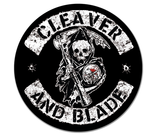 Chef’s 6-Pack Sticker Bundle | 7 Premium Vinyl Kitchen Stickers | Cleaver & Blade