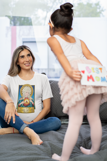 'Saint Dolly the Beloved' Sacred Heart Art T-Shirt