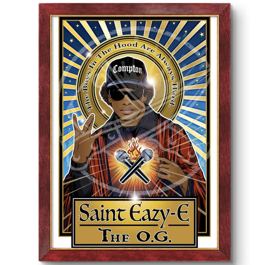 Saint Eazy-E The O.G. Poster Cleaverandblade.com
