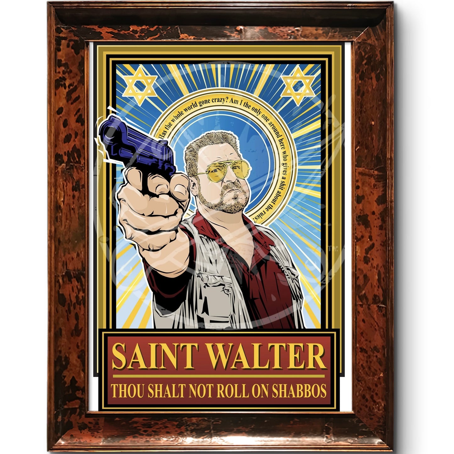 Saint Walter Poster Cleaverandblade.com