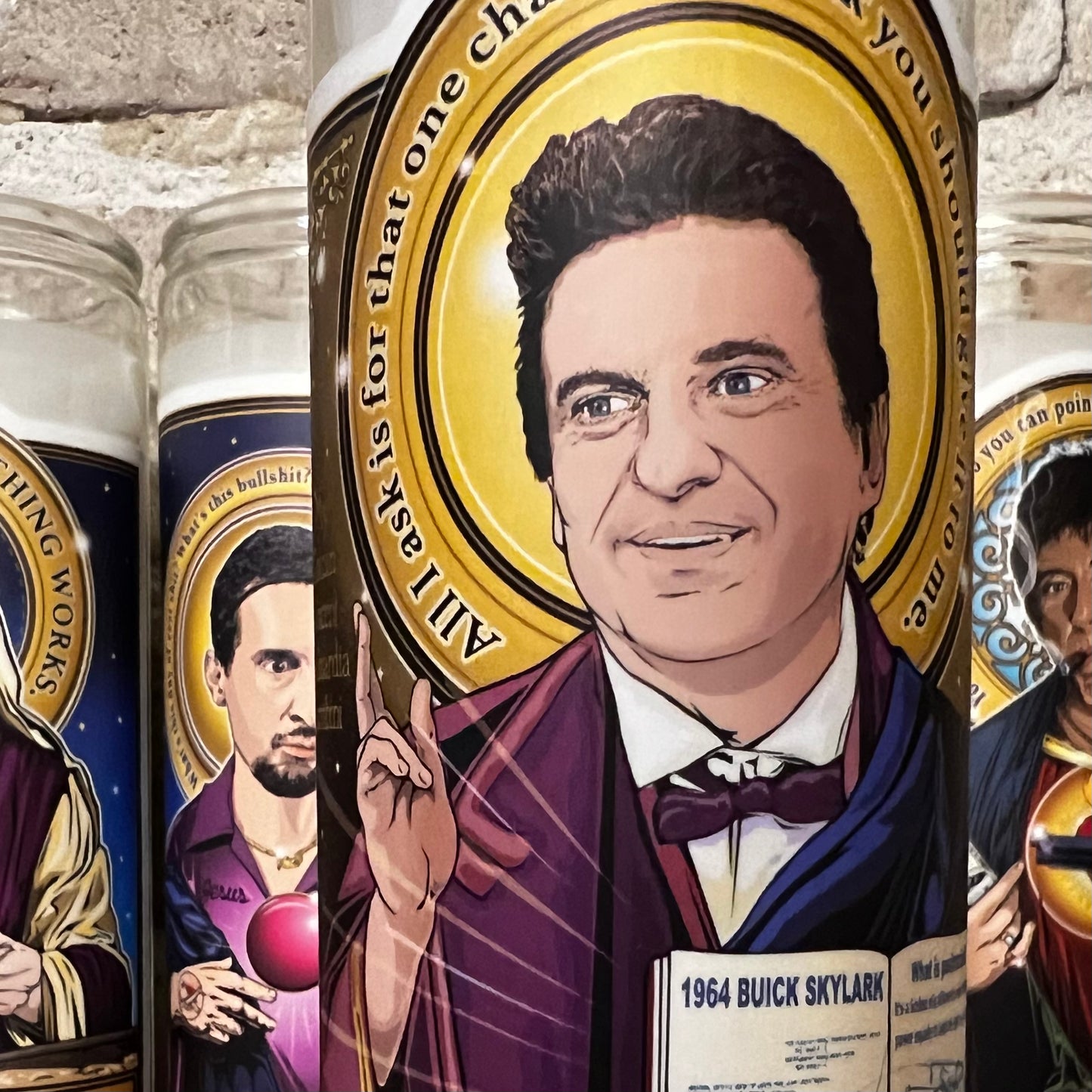 Saint Vinny The Argumentative Candle Cleaverandblade.com