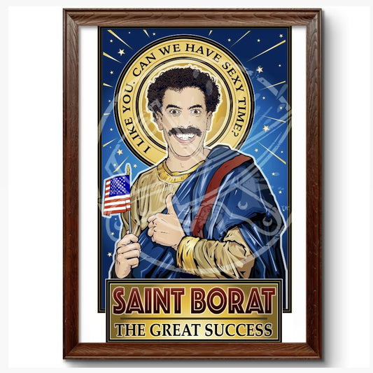 Saint Borat The Great Success Poster
