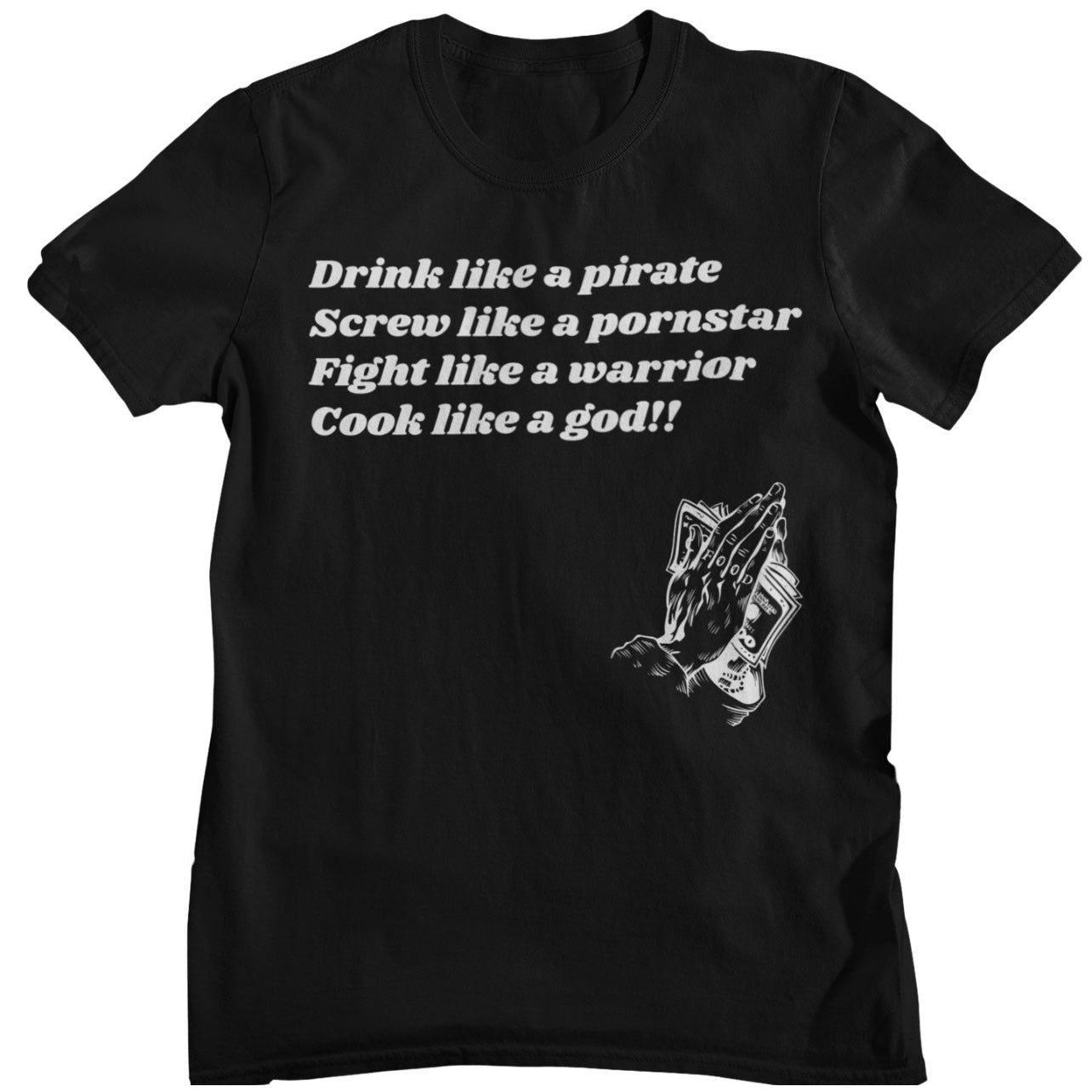 Cook like a god T-Shirt Cleaverandblade.com