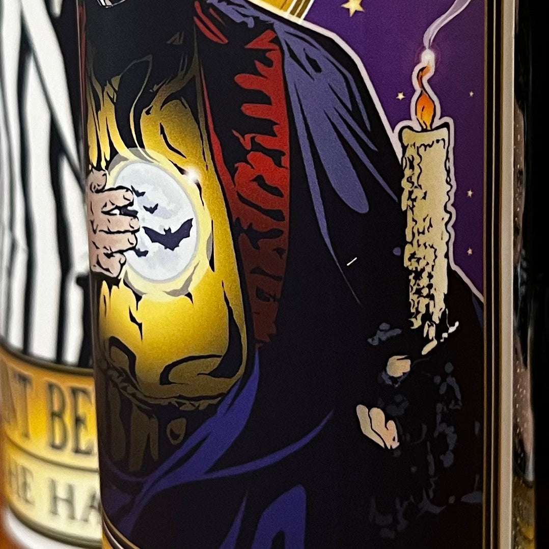 Saint Dracula Prince of Darkness Candle Cleaverandblade.com