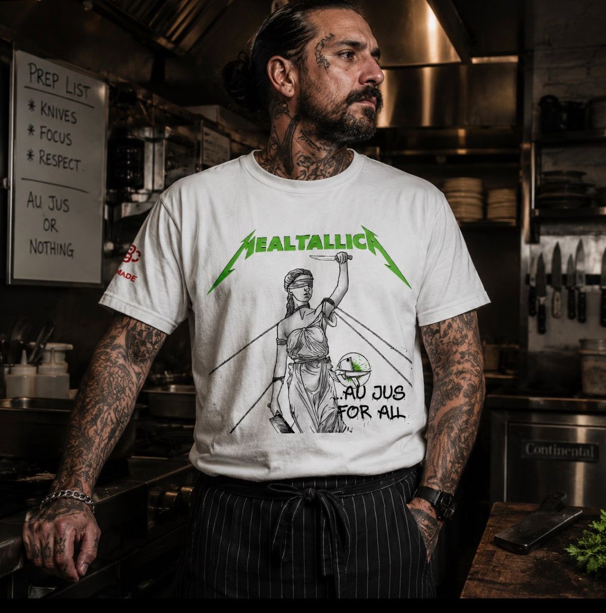 And Au Jus For All — 'Metal' Graphic T-Shirt