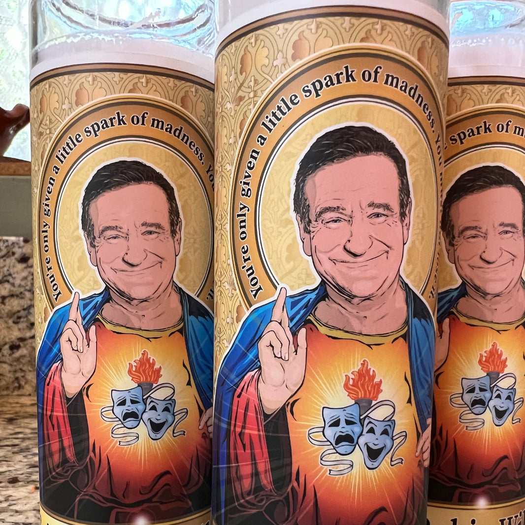 image Saint Robin Williams Candle 🕯️