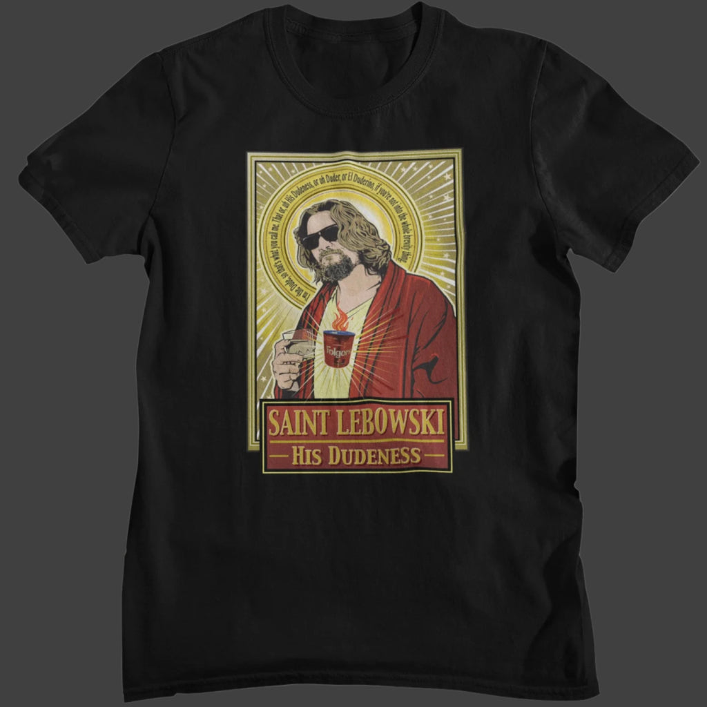 Saint Lebowski T-Shirt Cleaverandblade.com