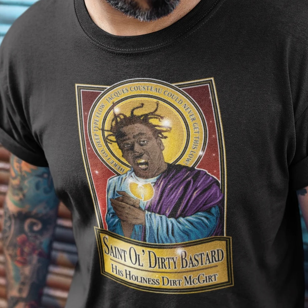 Saint Ol’ Dirty Bastard T-Shirt Cleaverandblade.com