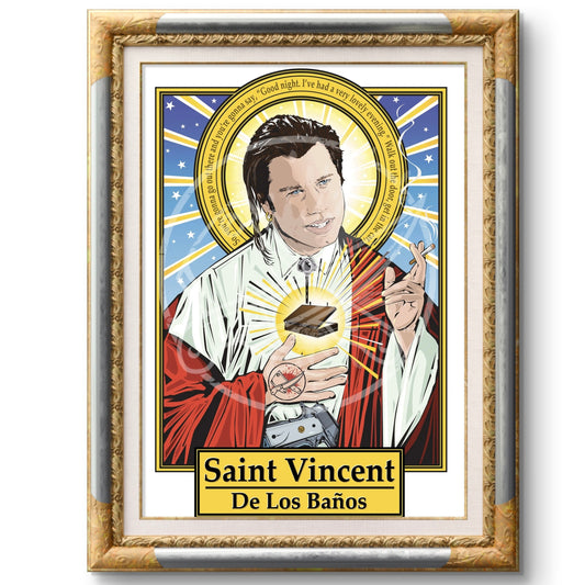 Saint Vincent-De Los Banos Poster Cleaverandblade.com