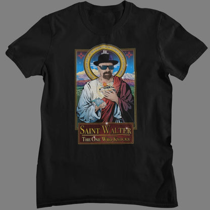 Saint Walter White T-Shirt Cleaverandblade.com