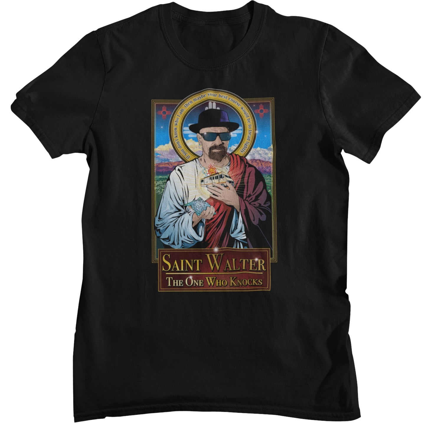 Saint Walter White T-Shirt Cleaverandblade.com
