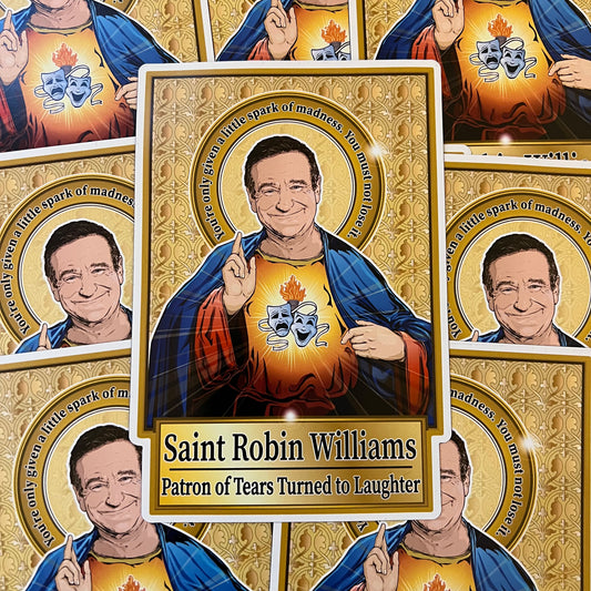 Saint Robin Williams 🎭 Magnet