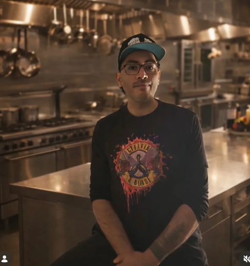 Blades & Roses Uniform – Chef Graphic T-Shirt | Cleaver & Blade®