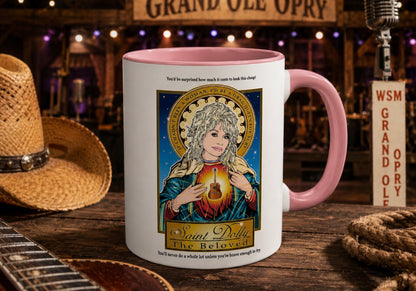 Cleaver & Blade™ "Saint Dolly" Accent Mug