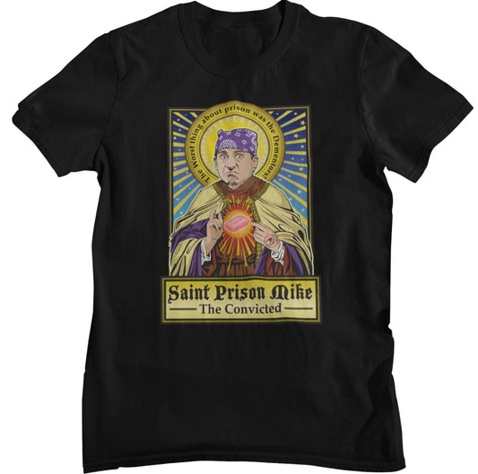 Saint Prison Mike The Convicted T-Shirt Cleaverandblade.com