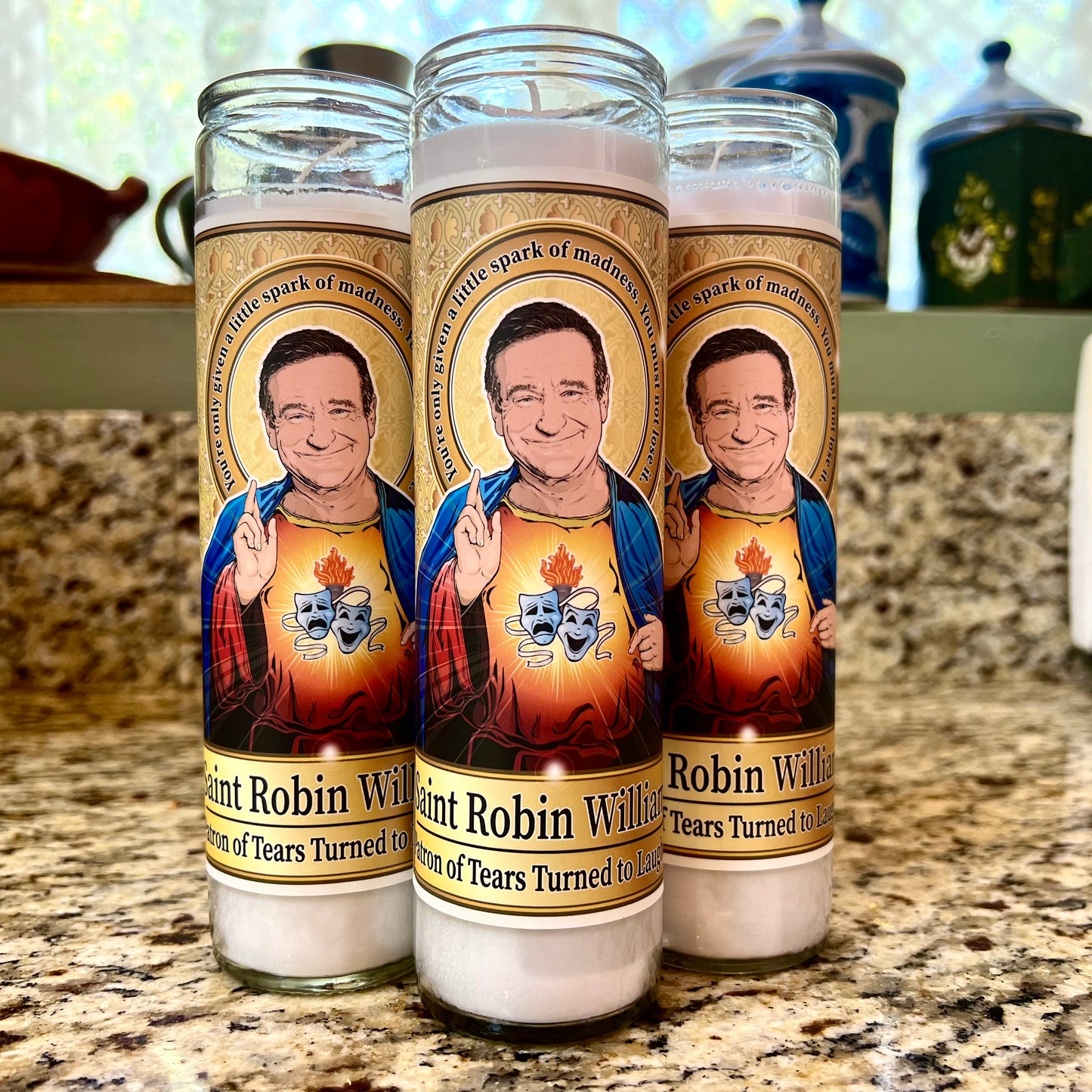 Saint Robin Williams Candle 🕯️