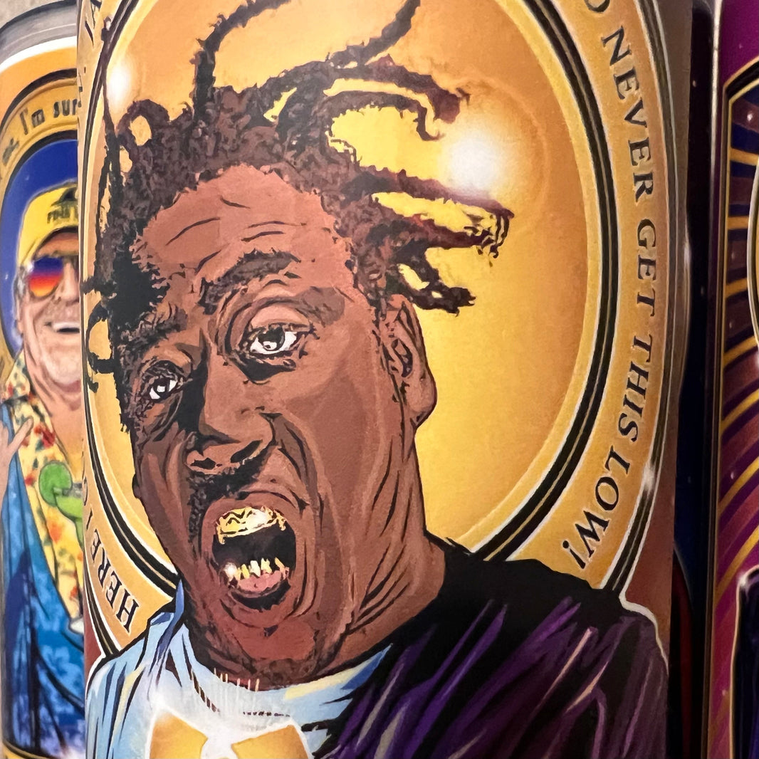 image His Holiness Dirt McGirt Candle Cleaverandblade.com
