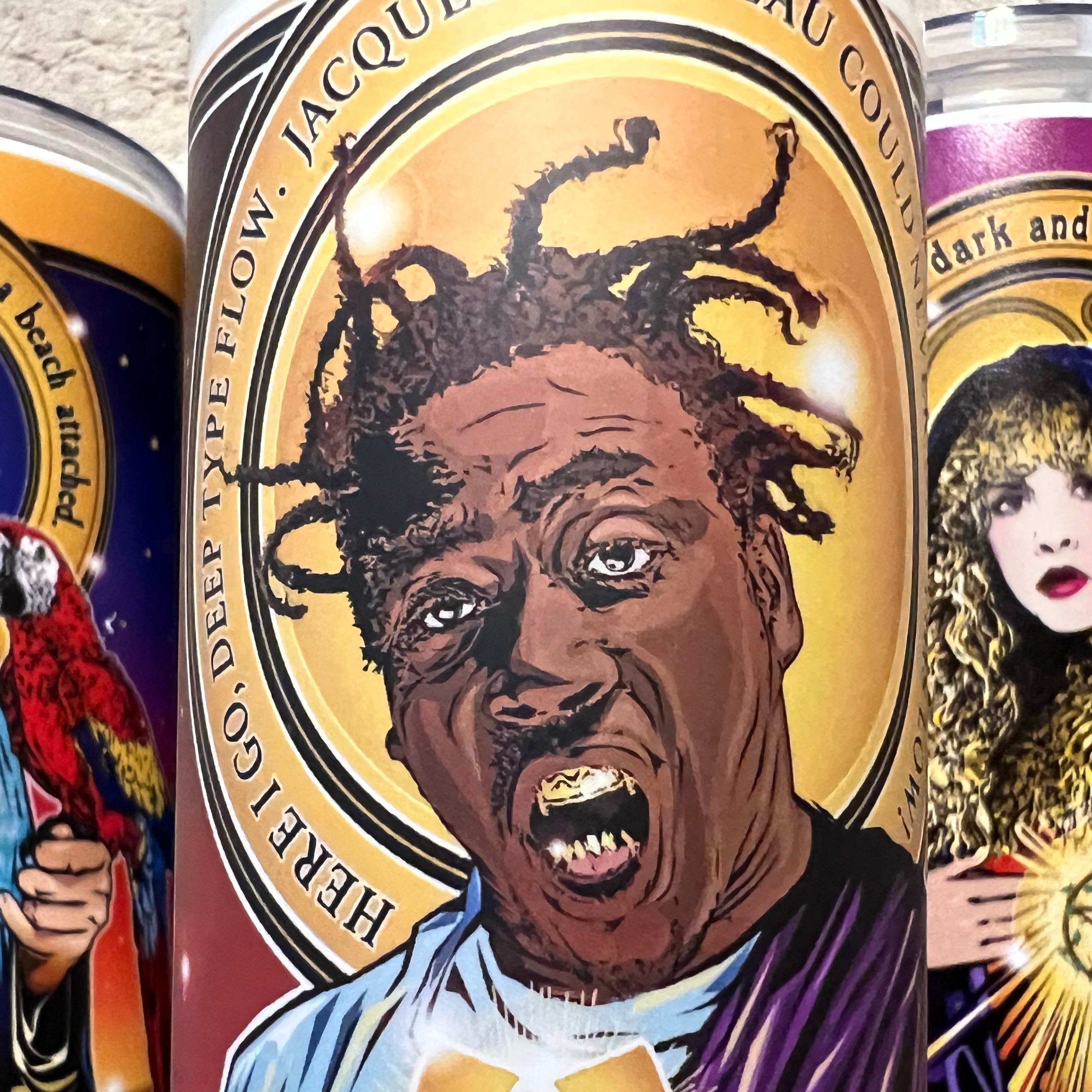 His Holiness Dirt McGirt Candle Cleaverandblade.com