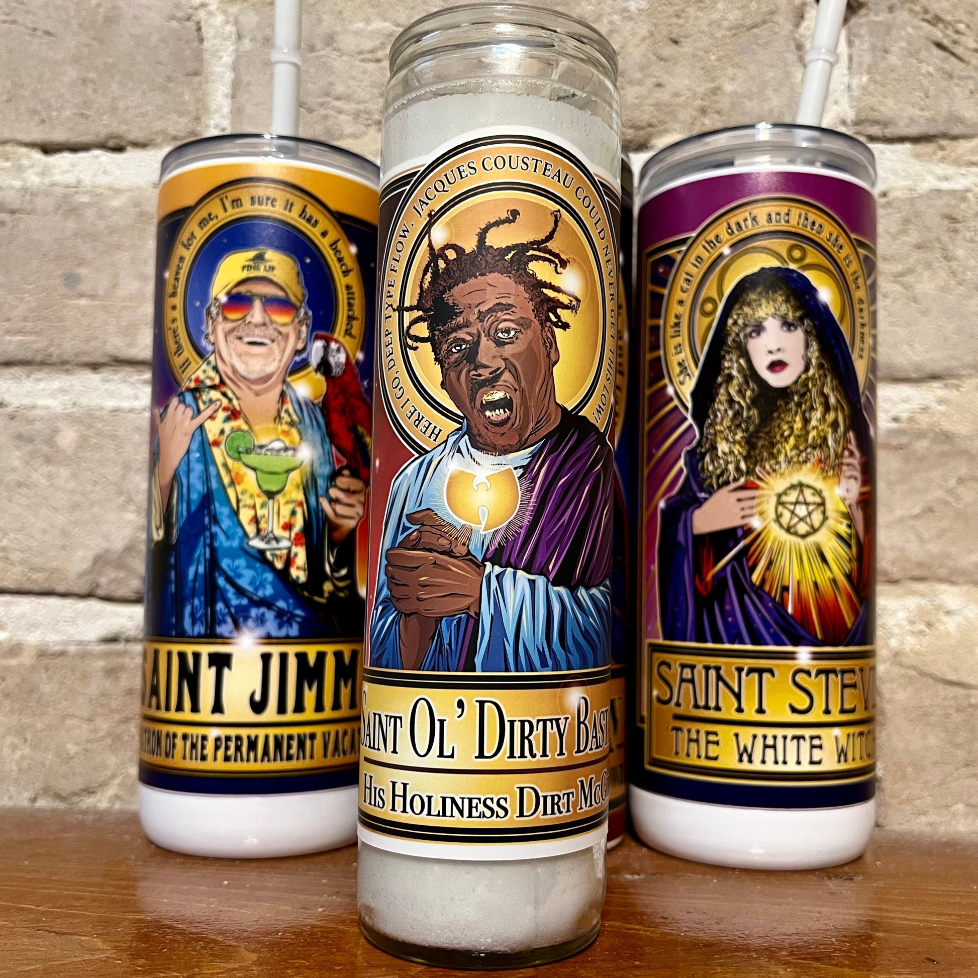 His Holiness Dirt McGirt Candle Cleaverandblade.com