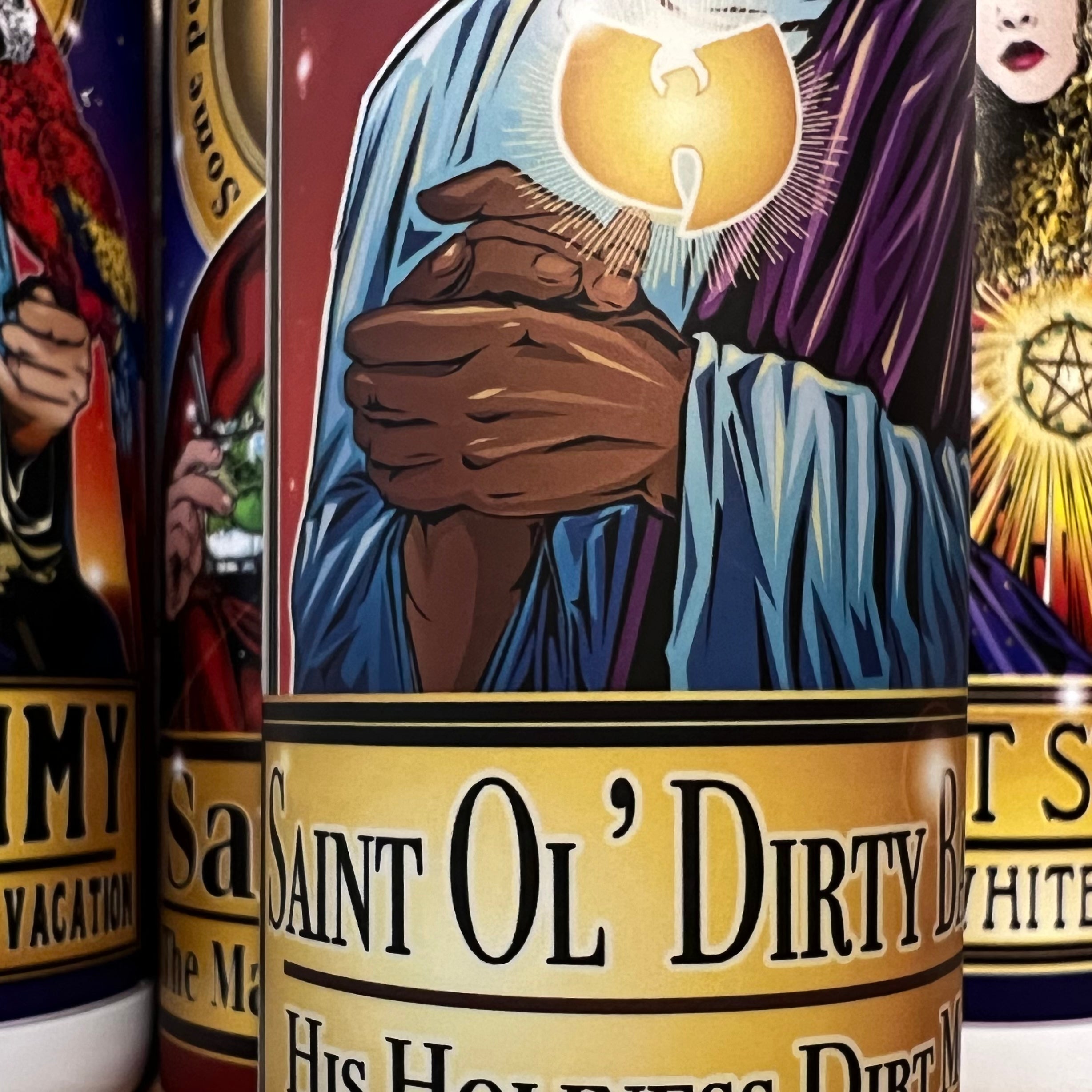 His Holiness Dirt McGirt Candle Cleaverandblade.com