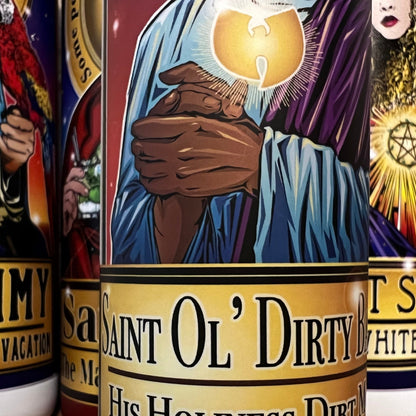His Holiness Dirt McGirt Candle Cleaverandblade.com