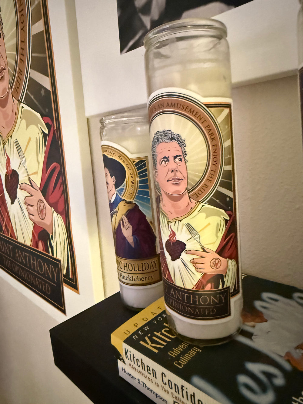 Cleaver & Blade™ “The Gospel of Anthony Bourdain Prayer Candle” 🕯️