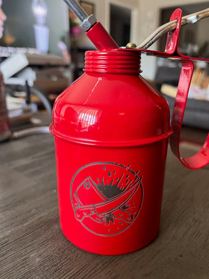 CLEAVER & BLADE™ FOUNDRY SERIES

Seasoning Oiler – Flexible Spout Edition