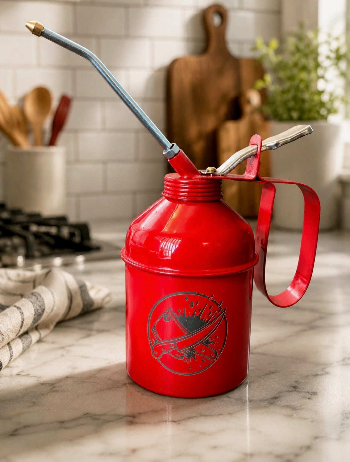 CLEAVER & BLADE™ FOUNDRY SERIES

Seasoning Oiler – Flexible Spout Edition