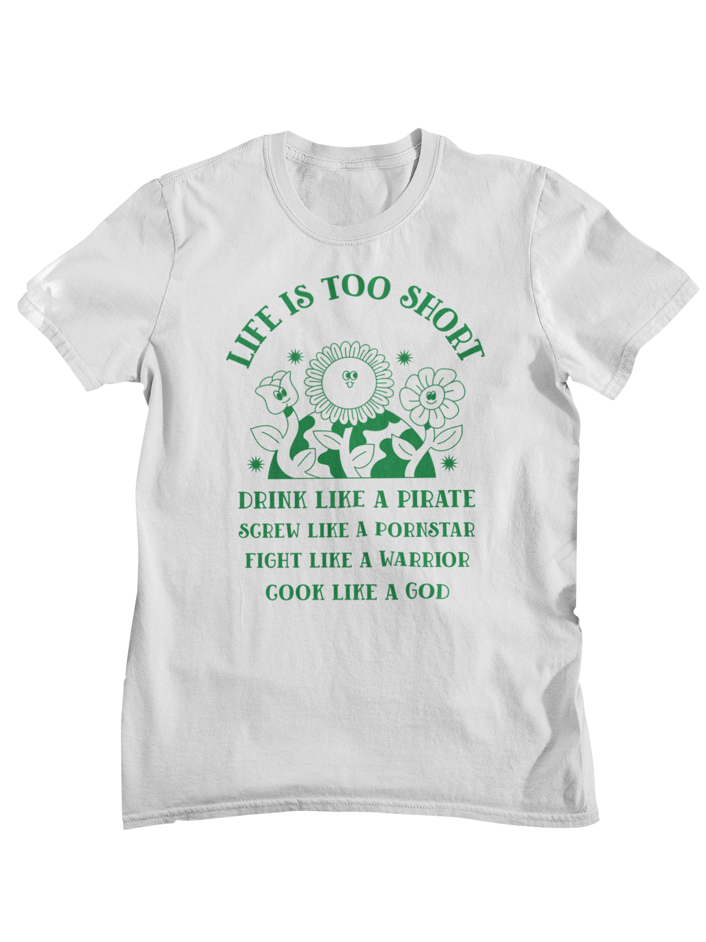 Life is too Short T-Shirt Cleaverandblade.com