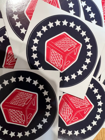 Order-Up Sports Sticker Cleaverandblade.com