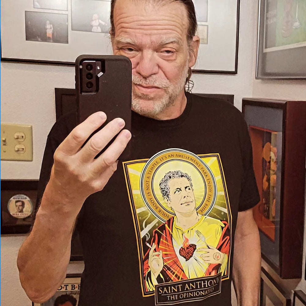 Saint Anthony Bourdain 🥃 T-Shirt