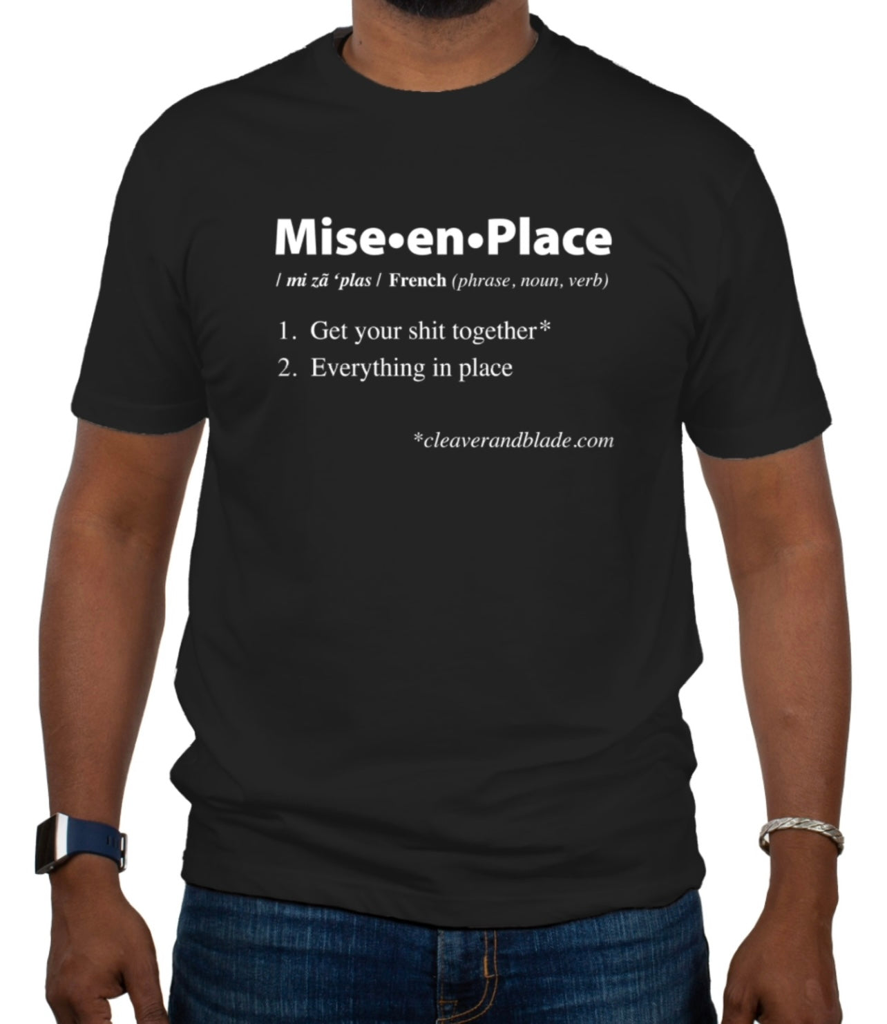 Mise en Place  T-Shirt Cleaverandblade.com